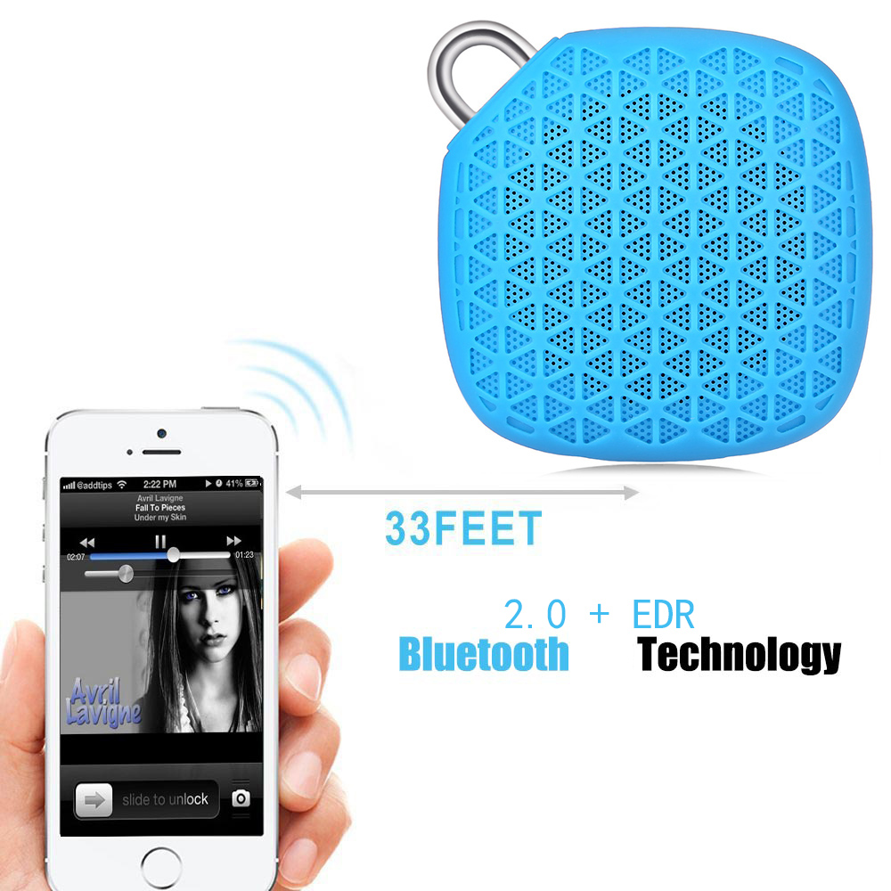 JKR - 3 Bluetooth Speaker TF Card AUX Music Player