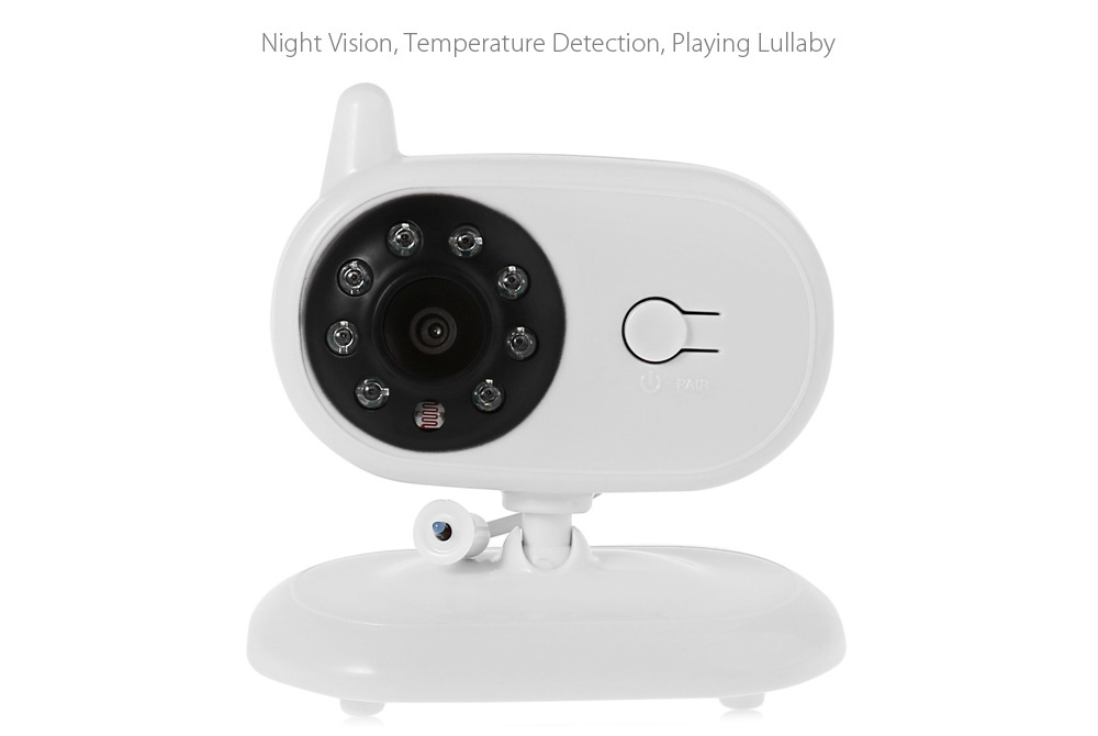 850 Wireless Digital Baby Monitor 3.5 inch LCD Screen Two Way Speak Night Vision Lullaby 850 Wireless Digital Baby Monitor 3.5 inch LCD Screen Two Way Speak Night Vision Lullaby