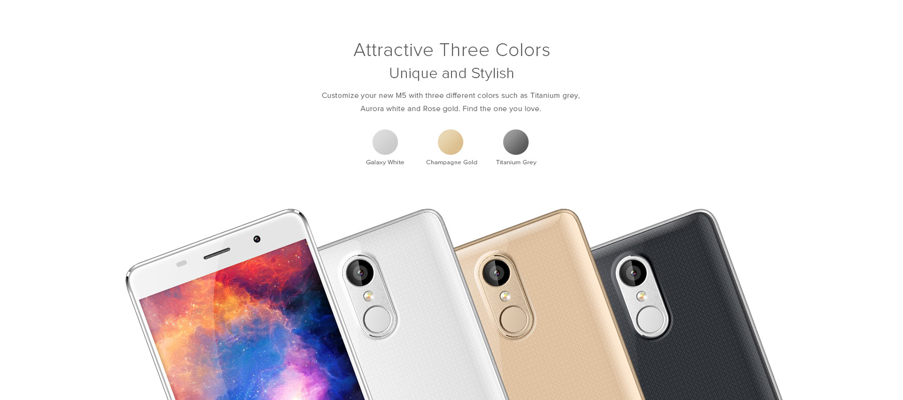 Leagoo M5 Android 6.0 2.5D Arc 5.0 inch Corning Gorilla Glass 4 Screen 3G Smartphone MTK6580 1.3GHz Quad Core 2GB RAM 16GB ROM Finggerprint Scanner GPS Bluetooth 4.0