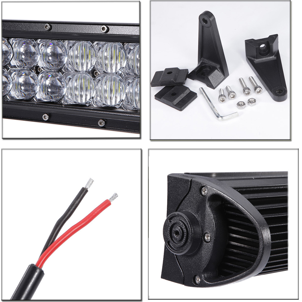 200W LED Automotive Exterior Work Light Vehicle Lighting Bar