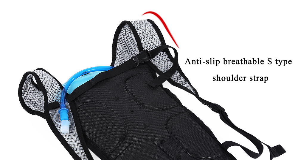 B - SOUL 2L Water Bag Tank 5L Hydration Bladder Hiking Climbing Riding Backpack