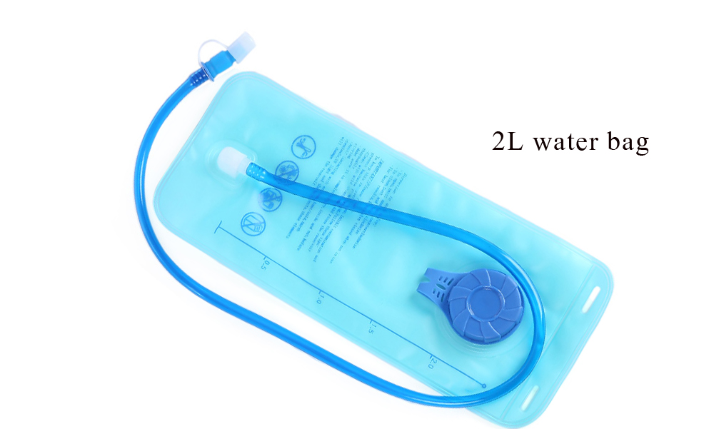 B - SOUL 2L Water Bag Tank 5L Hydration Bladder Hiking Climbing Riding Backpack