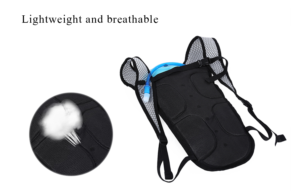 B - SOUL 2L Water Bag Tank 5L Hydration Bladder Hiking Climbing Riding Backpack