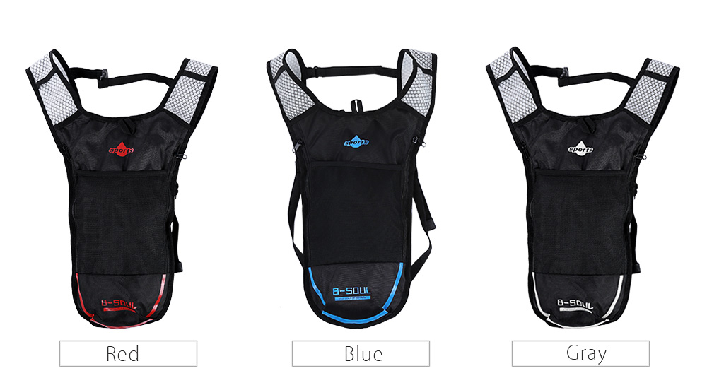 B - SOUL 2L Water Bag Tank 5L Hydration Bladder Hiking Climbing Riding Backpack B - SOUL 2L Water Bag Tank 5L Hydration Bladder Hiking Climbing Riding Backpack