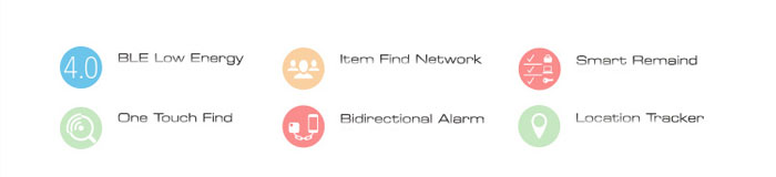 Nut 2 Intelligent Bluetooth Anti-lost Tracking Tag Alarm Patch Two-way Smart Finder