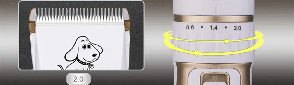 BaoRun P3 Professional Rechargeable Pet Electric Hair Clipper Cutter with Grooming Kit BaoRun P3 Professional Rechargeable Pet Electric Hair Clipper Cutter with Grooming Kit