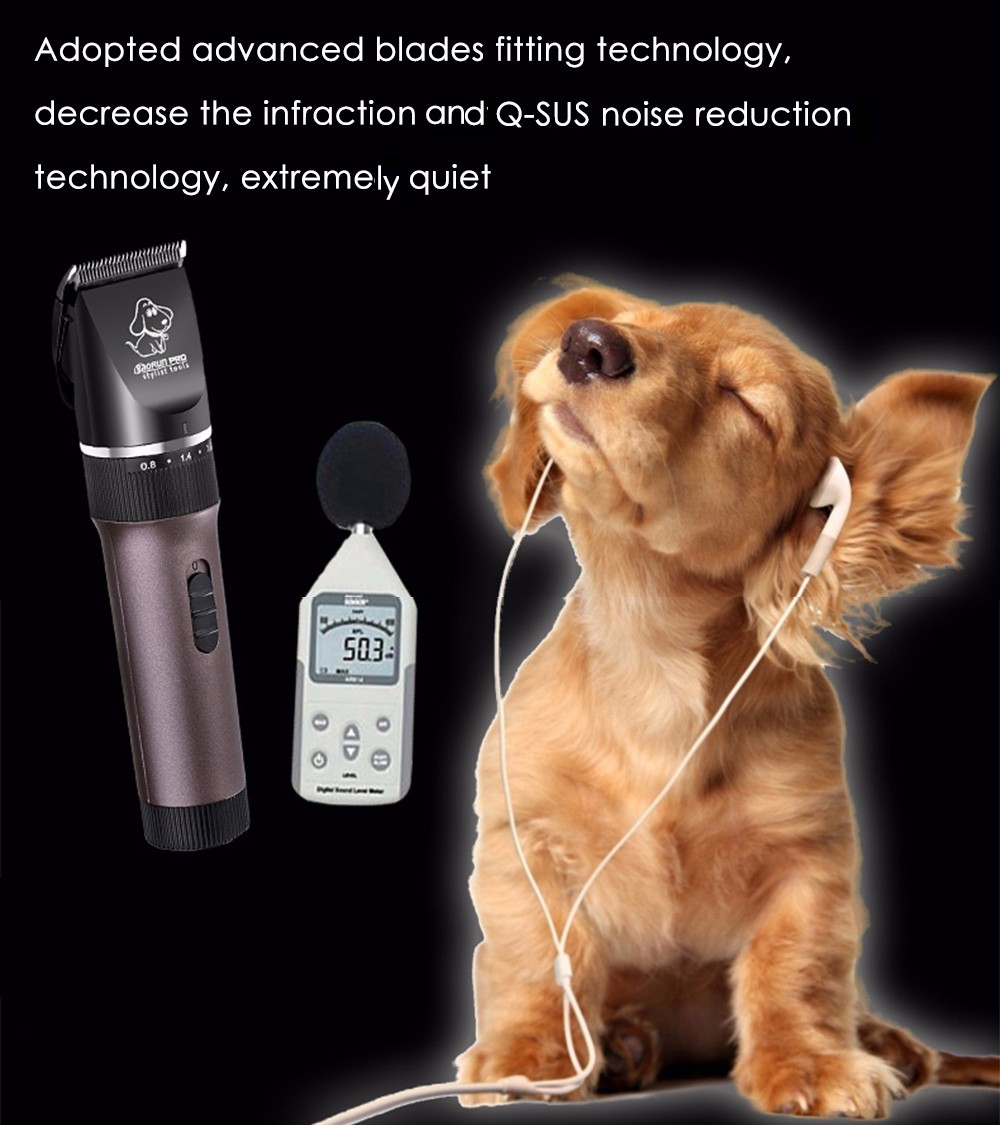BaoRun P6 Professional Rechargeable Pet Electric Hair Clipper Cutter with Grooming Kit BaoRun P6 Professional Rechargeable Pet Electric Hair Clipper Cutter with Grooming Kit