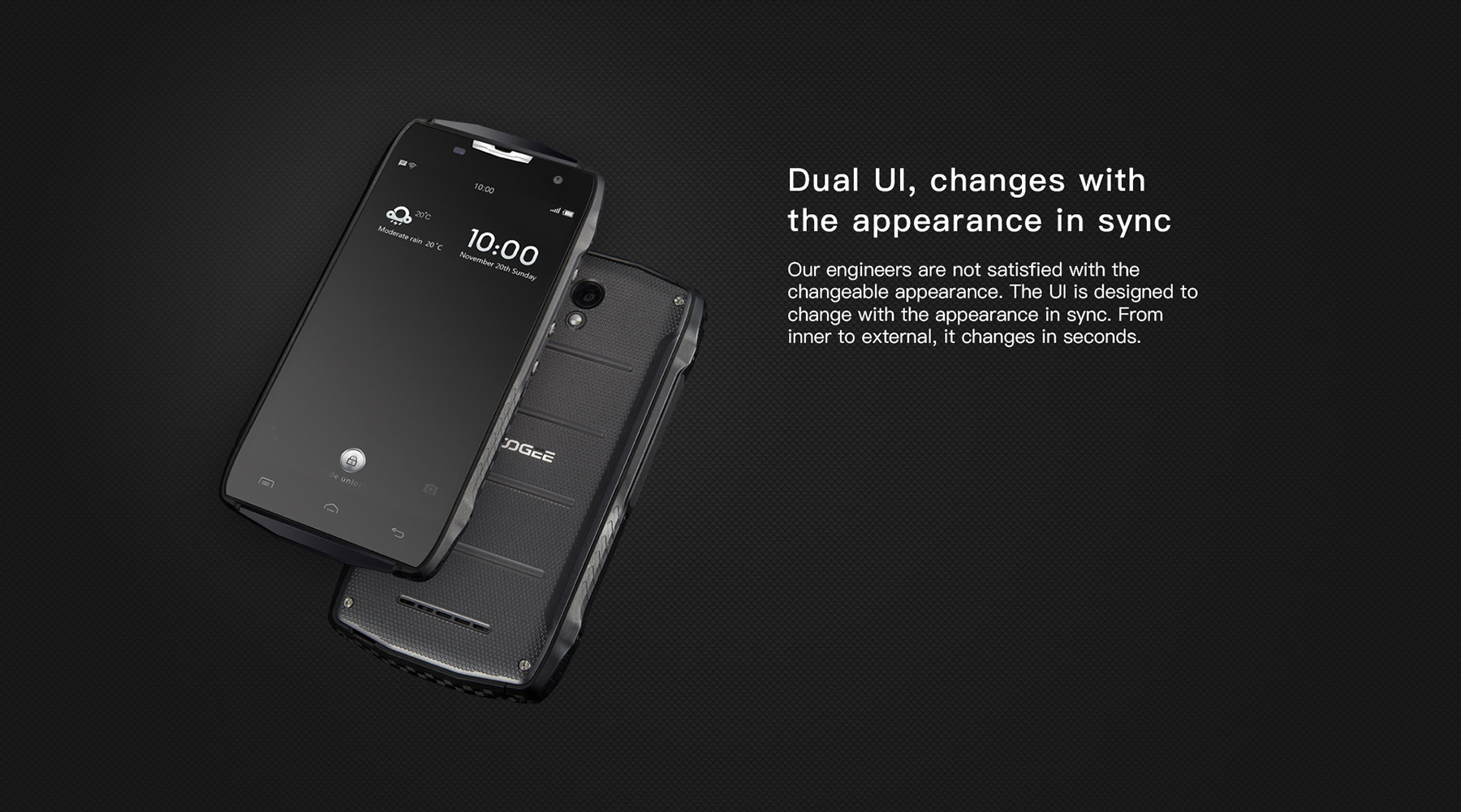 Doogee T5 Android 6.0 5.0 inch 4G Smartphone MTK6753 Octa Core 1.3GHz 3GB RAM 32GB ROM 13.0MP Rear Camera GPS