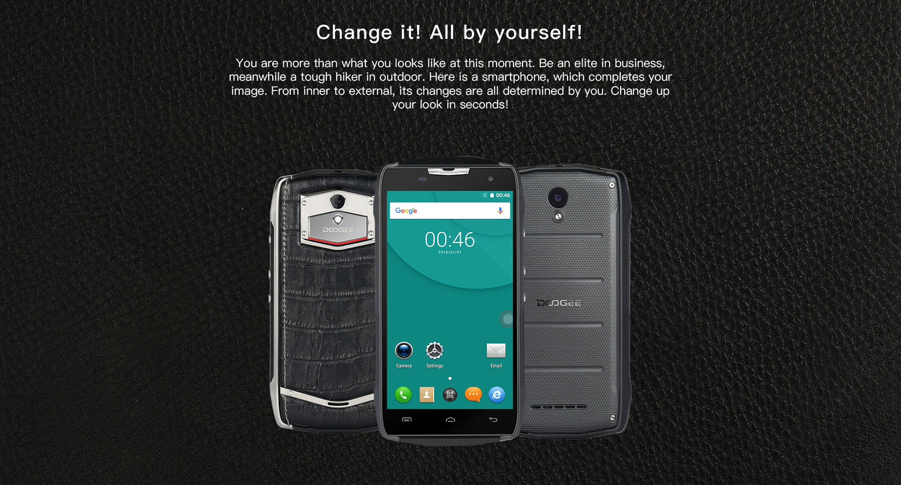 Doogee T5 Android 6.0 5.0 inch 4G Smartphone MTK6753 Octa Core 1.3GHz 3GB RAM 32GB ROM 13.0MP Rear Camera GPS