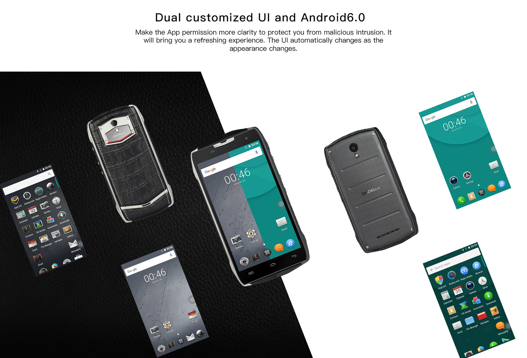Doogee T5 Android 6.0 5.0 inch 4G Smartphone MTK6753 Octa Core 1.3GHz 3GB RAM 32GB ROM 13.0MP Rear Camera GPS