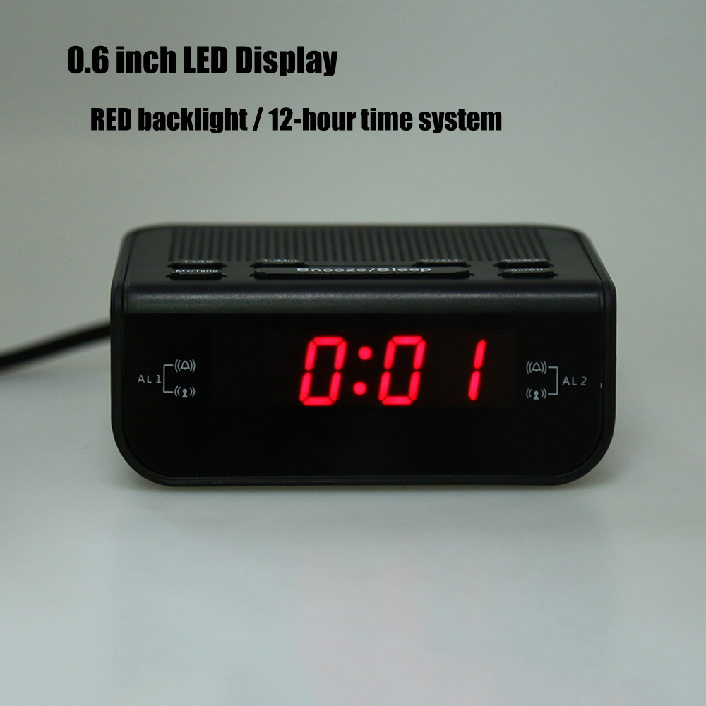 CR - 246 FM Digital Display LED Alarm Clock Radio Dual Mode CR - 246 FM Digital Display LED Alarm Clock Radio Dual Mode