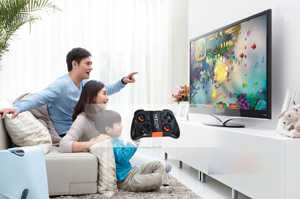 MOCUTE - 050 Bluetooth 3.0 Wireless Gamepad Game Controller for Android Smartphone / TV Box