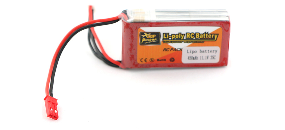ZOP Power 11.1V 450mAh 35C Li-Po Battery for TL130H1