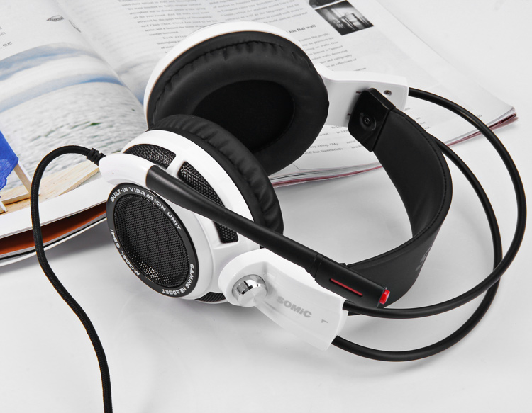 Somic G941 7.1 Virtual Surround Sound USB Gaming Headset with Vibrating Function Mic Voice Control