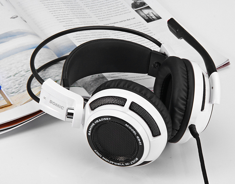 Somic G941 7.1 Virtual Surround Sound USB Gaming Headset with Vibrating Function Mic Voice Control