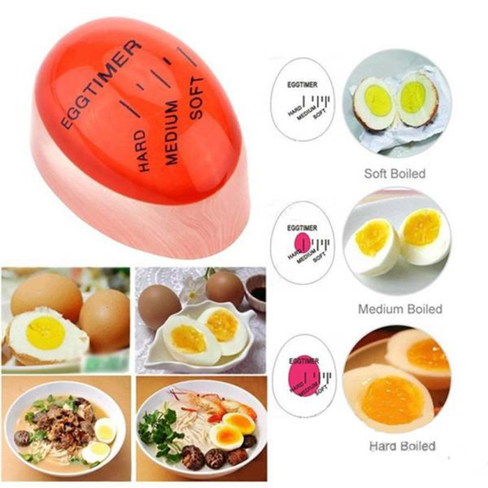 Creative Magic Color Changing Egg Timer Cook Thermometer Kitchen Gadgets