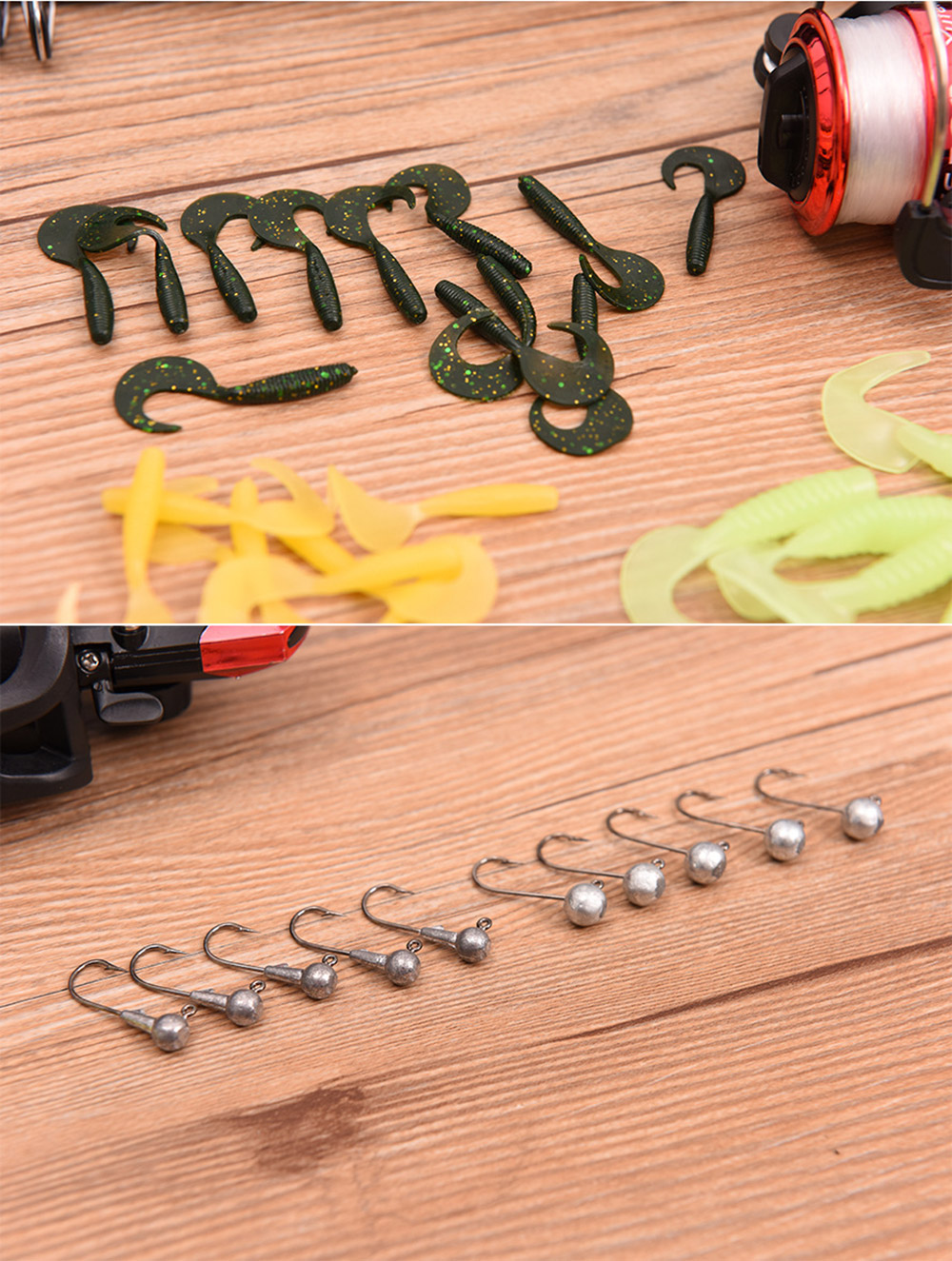 LEO 1.6M Telescopic Fishing Rod Kit with Fish Reel Lure Hook Tackle LEO 1.6M Telescopic Fishing Rod Kit with Fish Reel Lure Hook Tackle