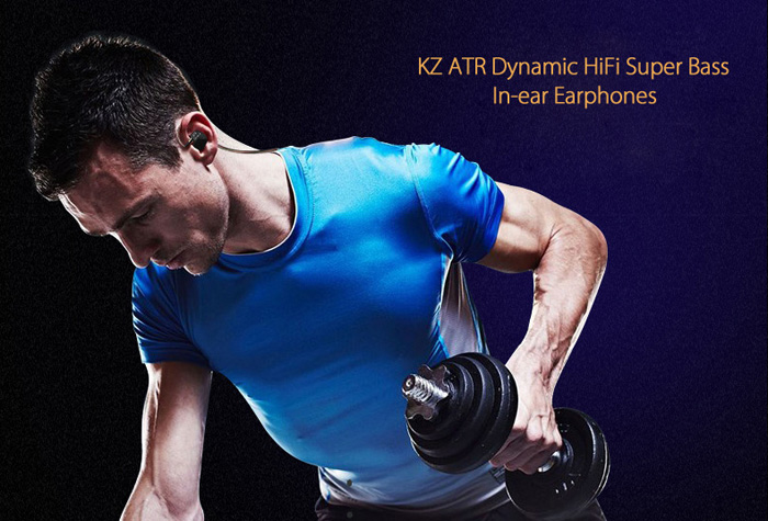 KZ ATR Dynamic Heavy Bass HiFi In-ear Earphones Noise Canceling 3.5mm Audio Jack KZ ATR Dynamic Heavy Bass HiFi In-ear Earphones Noise Canceling 3.5mm Audio Jack