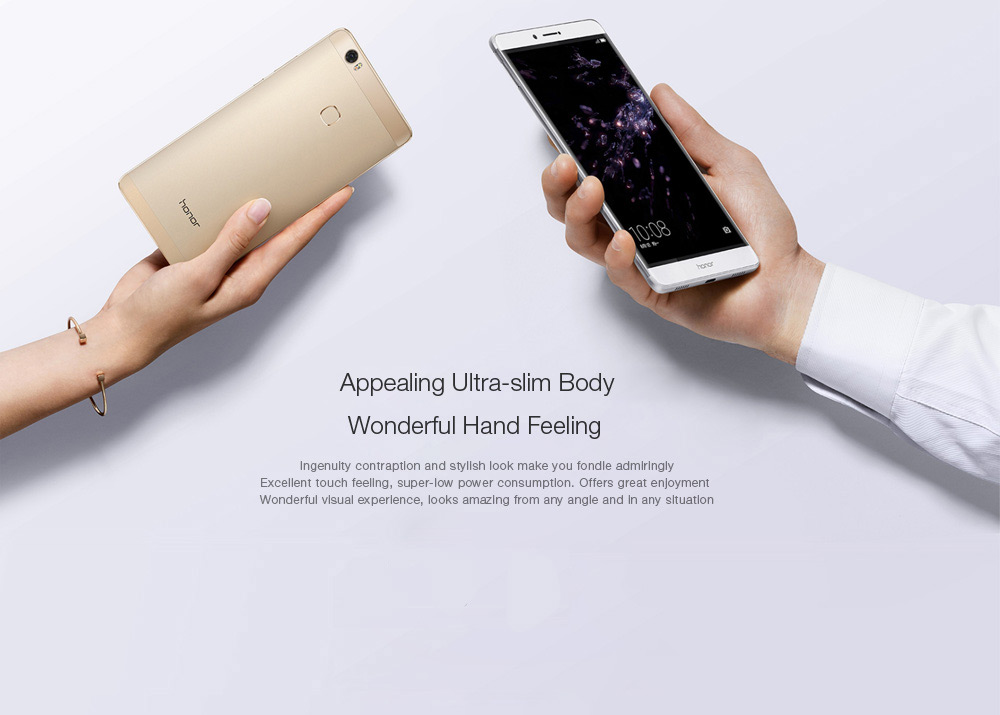 Huawei Honor Note 8 Android 6.0 6.6 inch 4G Phablet Kirin 955 Octa Core 2.5GHz 4GB RAM 64GB ROM AMOLED  Screen Fingerprint Scanner 13.0MP Rear Camera