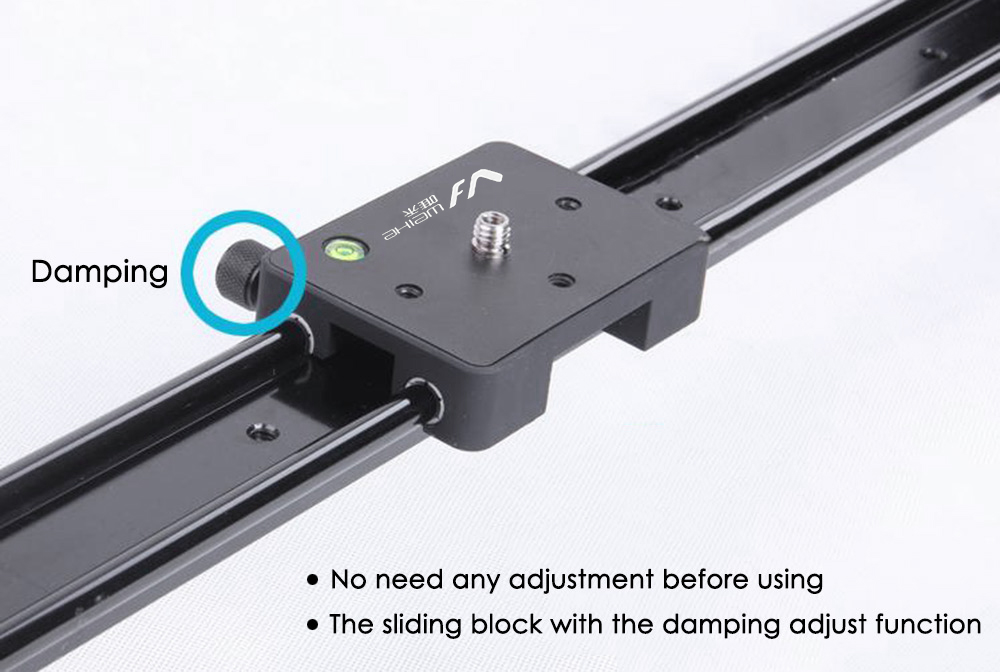 WEIHE WH60R 80CM ( 31.5 inch ) DSLR DV Camera Track Dolly Slider Video Stabilizer System WEIHE WH60R 80CM ( 31.5 inch ) DSLR DV Camera Track Dolly Slider Video Stabilizer System