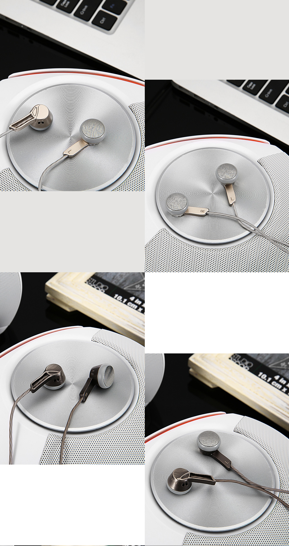 AuGlamour RX - 1 Metal Zinc Alloy In-ear Stereo HiFi Earphone AuGlamour RX - 1 Metal Zinc Alloy In-ear Stereo HiFi Earphone