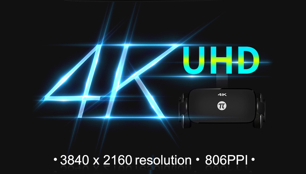PIMAX 4K VR Virtual Reality Glasses 3D Headset for PC 110 Degree FOV 1000Hz Dual Gyroscope 8.29MP PIMAX 4K VR Virtual Reality Glasses 3D Headset for PC 110 Degree FOV 1000Hz Dual Gyroscope 8.29MP