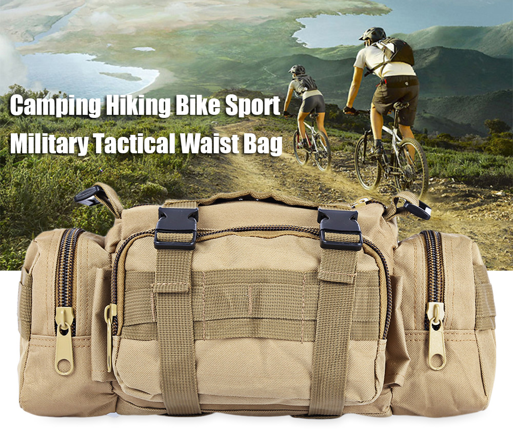 Outdoor Sport Cycling Hiking Multifunctional Nylon Waist Bag Outdoor Sport Cycling Hiking Multifunctional Nylon Waist Bag