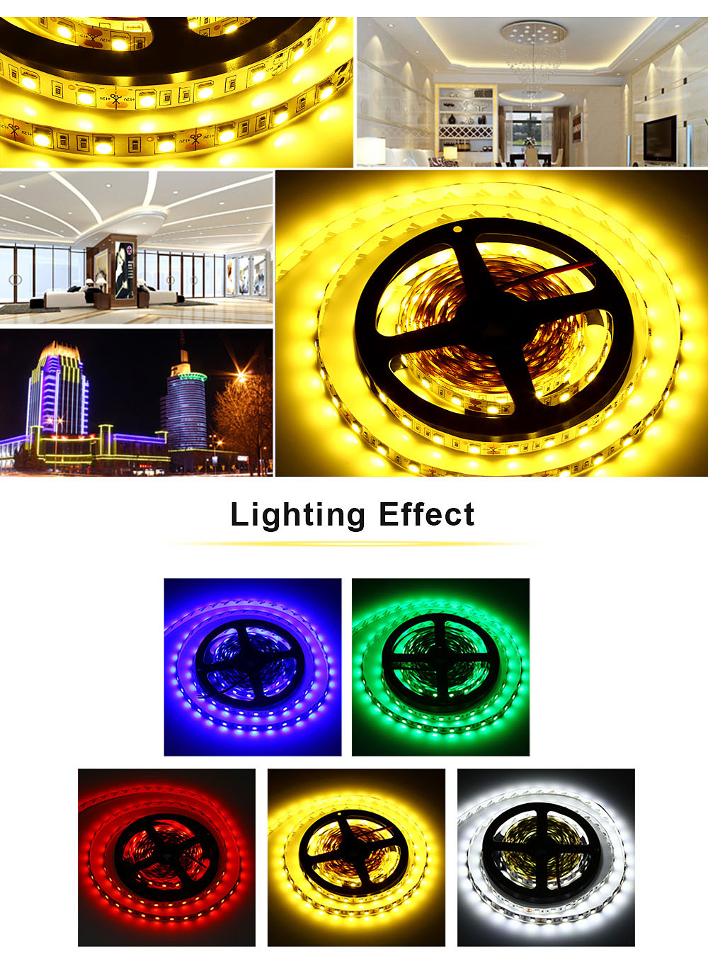 5M 300 LEDs SMD 5050 Flexible Strip Light Christmas Decorative Lamp 5M 300 LEDs SMD 5050 Flexible Strip Light Christmas Decorative Lamp