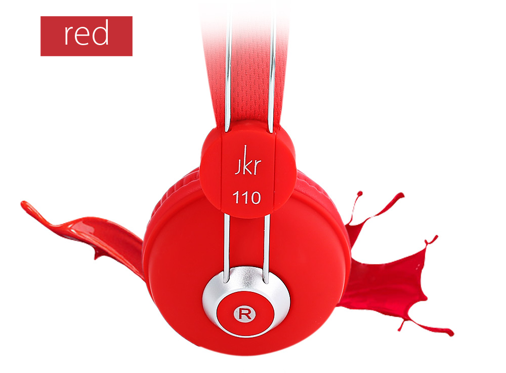 JKR 110 3.5MM Plug Wired Stereo HiFi Music Headphones Headset JKR 110 3.5MM Plug Wired Stereo HiFi Music Headphones Headset