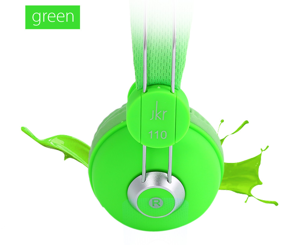 JKR 110 3.5MM Plug Wired Stereo HiFi Music Headphones Headset JKR 110 3.5MM Plug Wired Stereo HiFi Music Headphones Headset