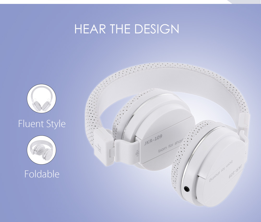 JKR 109 3.5MM Plug Wired Stereo HiFi Music Headphones Headset JKR 109 3.5MM Plug Wired Stereo HiFi Music Headphones Headset