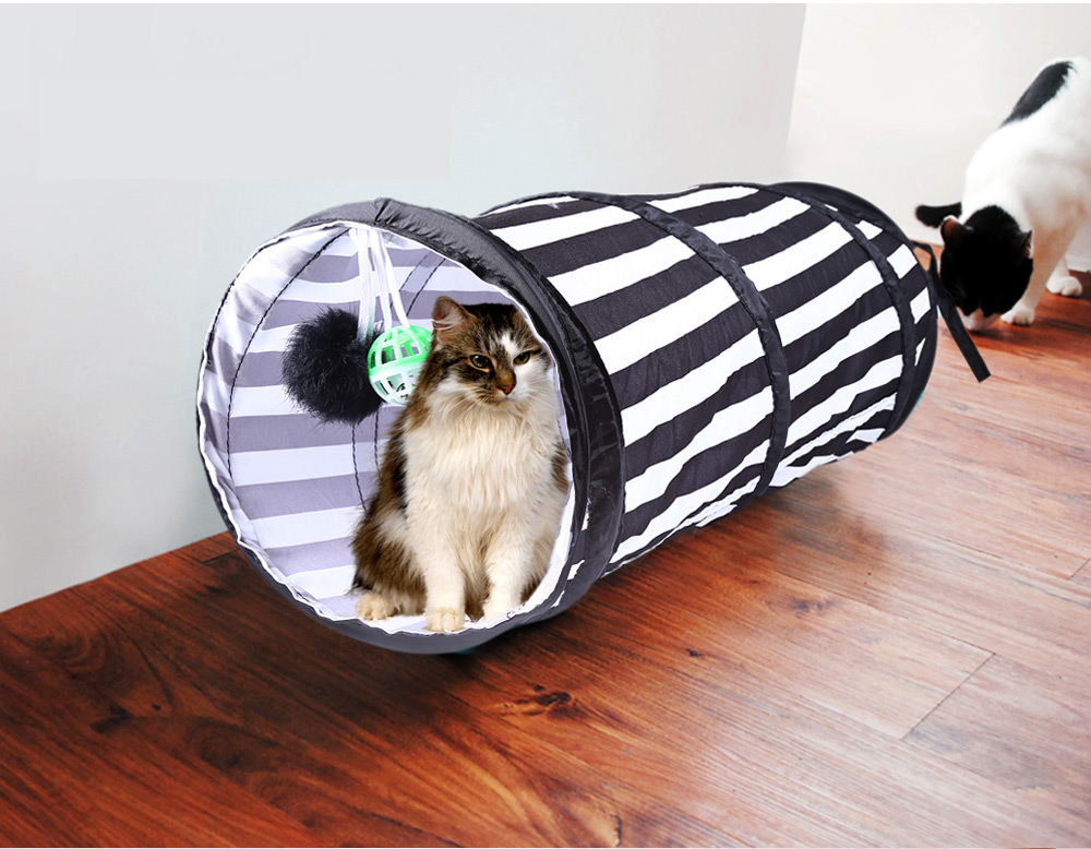 Polyester Cloth Folding Tent Toy Cat Playing Tunnel Polyester Cloth Folding Tent Toy Cat Playing Tunnel