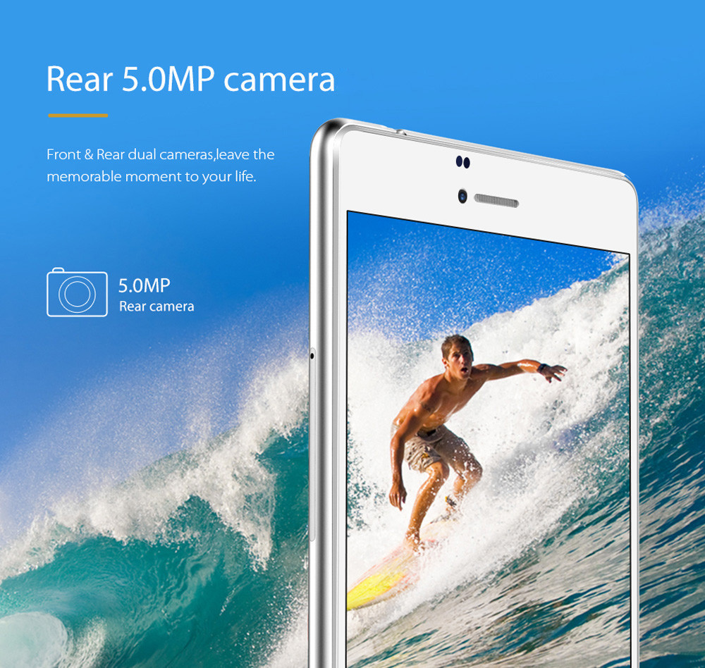 Cube WP10 6.98 inch 4G Phablet Windows 10 Mobile MSM8909 Quad Core 1.3GHz 2GB RAM 16GB ROM 5.0MP Rear Camera IPS Screen WiFi OTG GPS Bluetooth 4.1