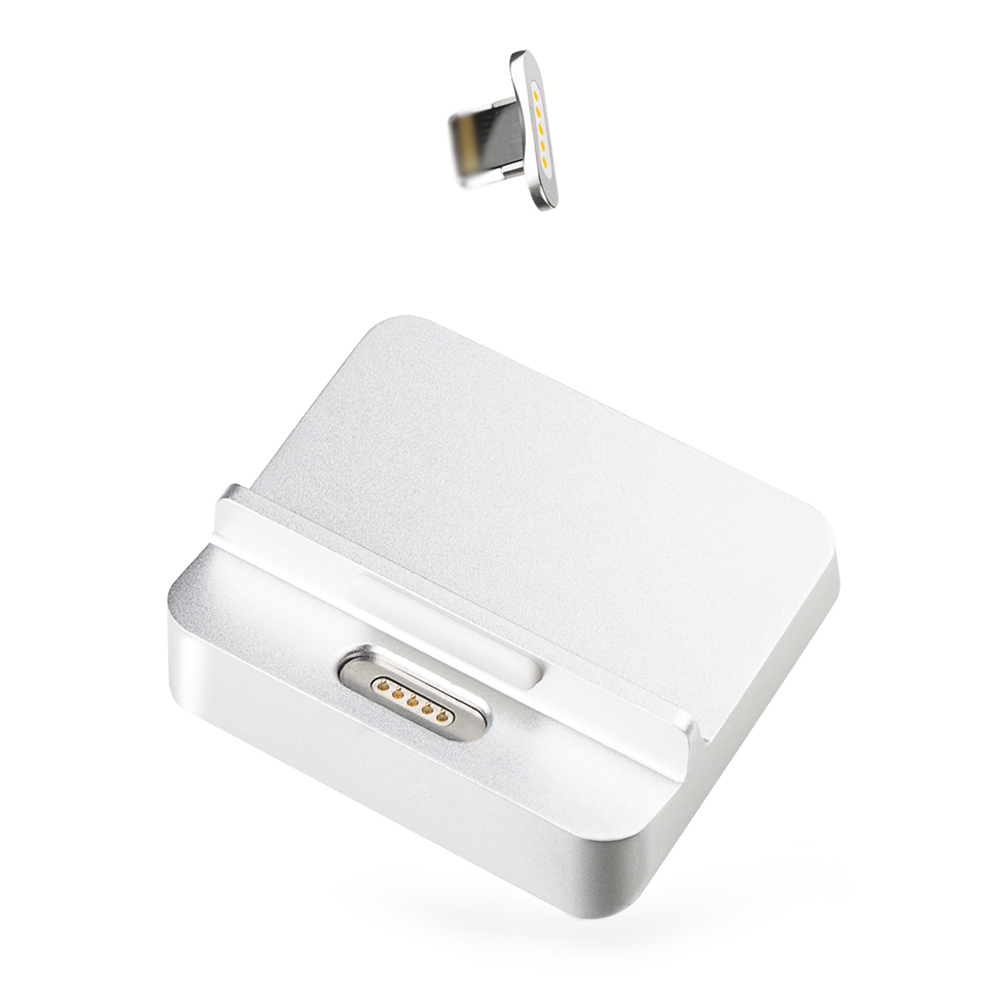 Moizen SNAP - 03 Magnetic Adapter 2.4A Quick Charging Desktop Charger Dock Cradle for iPhone Moizen SNAP - 03 Magnetic Adapter 2.4A Quick Charging Desktop Charger Dock Cradle for iPhone