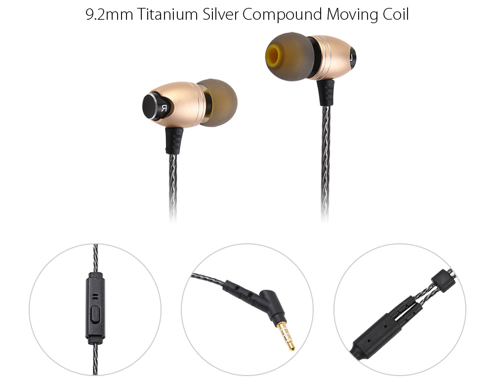 LZ - Z03A HiFi Music In-ear Earphones Mic Song Switch Fashionable Design LZ - Z03A HiFi Music In-ear Earphones Mic Song Switch Fashionable Design