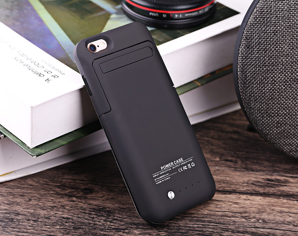 3500mAh External Battery Power Bank Charger Flip Case for iPhone 6 / 6S 4.7 inch 3500mAh External Battery Power Bank Charger Flip Case for iPhone 6 / 6S 4.7 inch