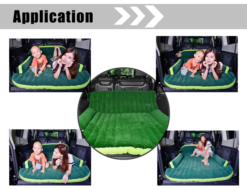 Drive Travel Universal Automotive Air Inflation Bed Wave Design Environmental Material Comfortable Airbed for SUV Drive Travel Universal Automotive Air Inflation Bed Wave Design Environmental Material Comfortable Airbed for SUV