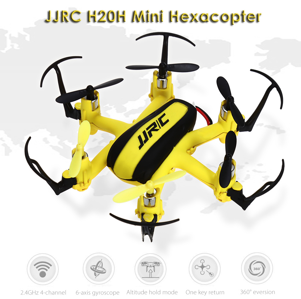 JJRC H20H 2.4GHz 4CH 6 Axis Gyro Mini Hexacopter with Headless Mode Altitude Hold JJRC H20H 2.4GHz 4CH 6 Axis Gyro Mini Hexacopter with Headless Mode Altitude Hold