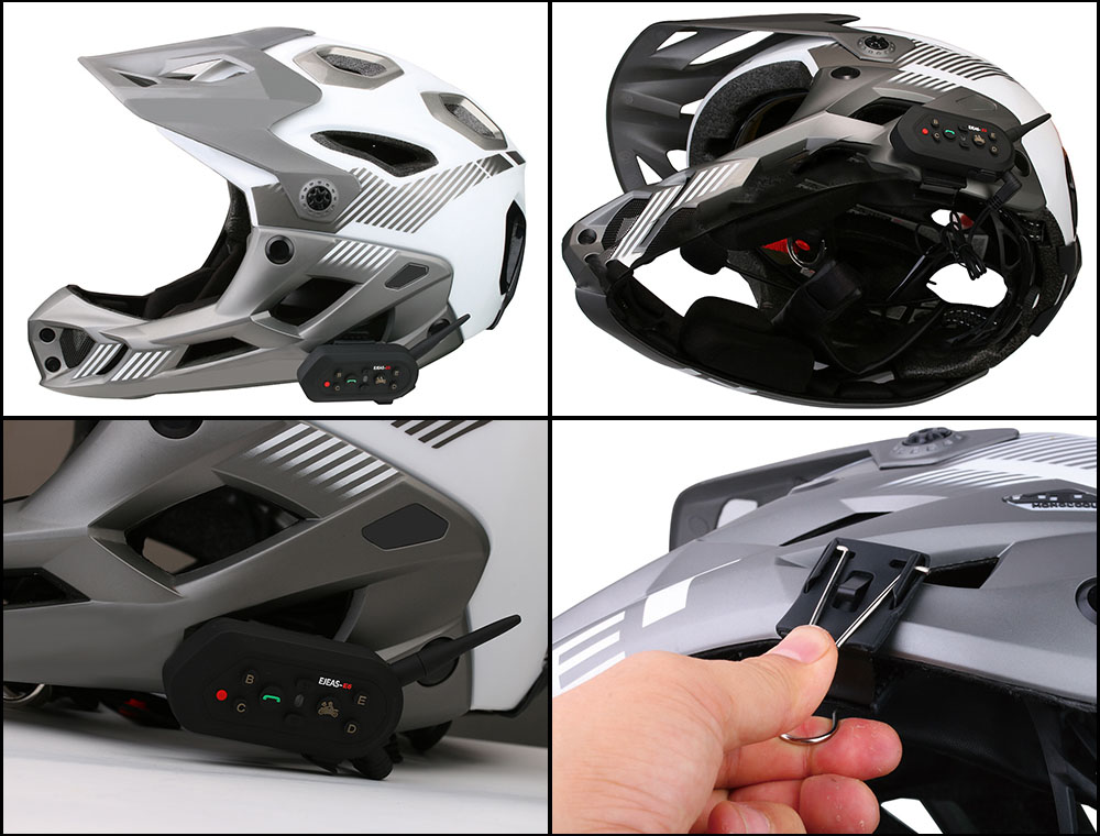 EJEAS - E6 Motorcycle Bluetooth Riding Intercom Two People Full duplex talking 1300M Effective Range EJEAS - E6 Motorcycle Bluetooth Riding Intercom Two People Full duplex talking 1300M Effective Range