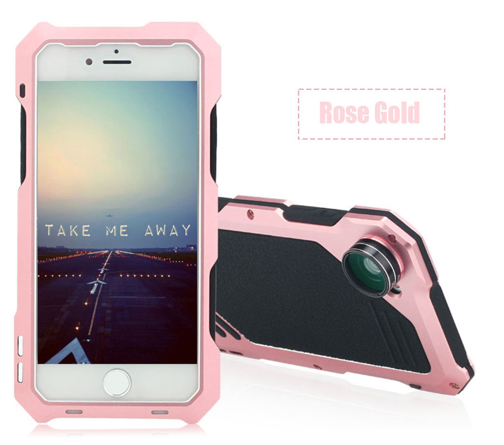 3 in 1 198 Degree Fisheye / 15X Macro / 0.63X Wide Angle Lens IP54 Dustproof Shockproof Protective Cover for iPhone 7 3 in 1 198 Degree Fisheye / 15X Macro / 0.63X Wide Angle Lens IP54 Dustproof Shockproof Protective Cover for iPhone 7