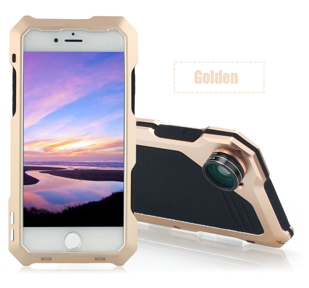3 in 1 198 Degree Fisheye / 15X Macro / 0.63X Wide Angle Lens IP54 Dustproof Shockproof Protective Cover for iPhone 7 3 in 1 198 Degree Fisheye / 15X Macro / 0.63X Wide Angle Lens IP54 Dustproof Shockproof Protective Cover for iPhone 7