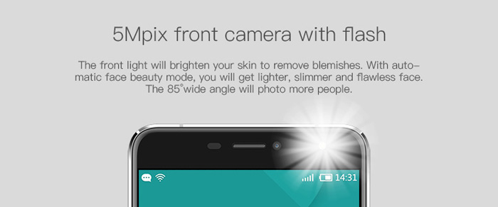 Doogee X7 Pro Android 6.0 6.0 inch 4G Phablet MTK6737 Quad Core 1.2GHz 2GB RAM 16GB ROM 3D VR Proximity Sensor GPS