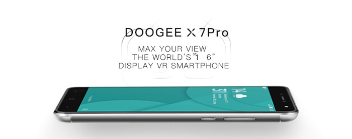 Doogee X7 Pro Android 6.0 6.0 inch 4G Phablet MTK6737 Quad Core 1.2GHz 2GB RAM 16GB ROM 3D VR Proximity Sensor GPS Doogee X7 Pro Android 6.0 6.0 inch 4G Phablet MTK6737 Quad Core 1.2GHz 2GB RAM 16GB ROM 3D VR Proximity Sensor GPS