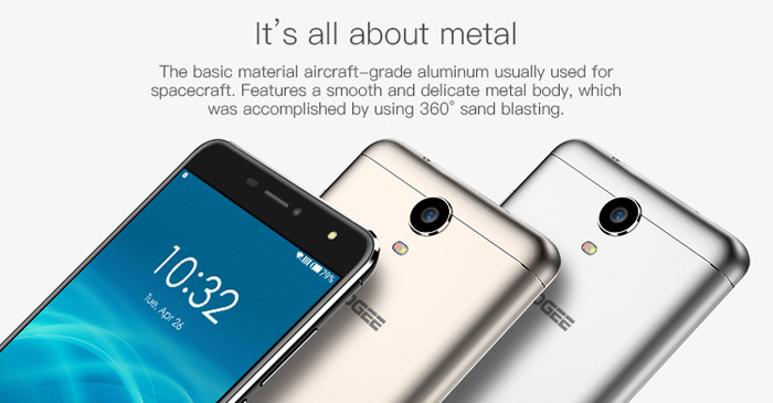 Doogee X7 Pro Android 6.0 6.0 inch 4G Phablet MTK6737 Quad Core 1.2GHz 2GB RAM 16GB ROM 3D VR Proximity Sensor GPS