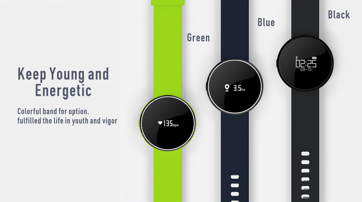 UW1 Dynamic Heart Rate Monitor Smart Wristband with Real-time Pedometer UW1 Dynamic Heart Rate Monitor Smart Wristband with Real-time Pedometer