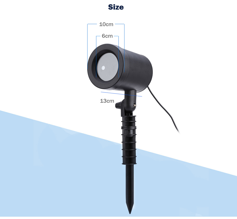 Outdoor Lawn Light Sky Laser Spotlight for Christmas Party Decorations