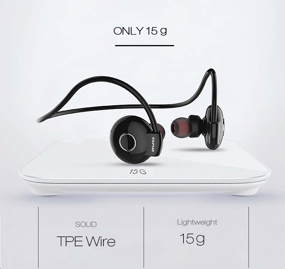 Awei A845BL Bluetooth V4.1 Noise Reduction Neckband Earphones Awei A845BL Bluetooth V4.1 Noise Reduction Neckband Earphones