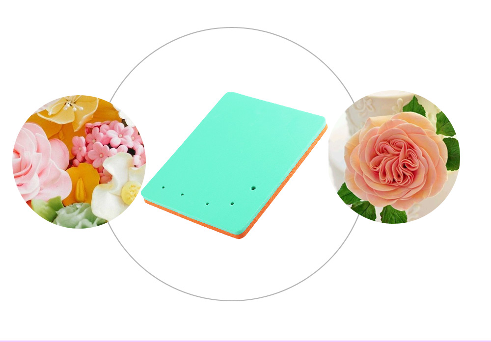 Professional Fondant Cake Decorating Sugarcraft Flower Mold Foam Pad Professional Fondant Cake Decorating Sugarcraft Flower Mold Foam Pad