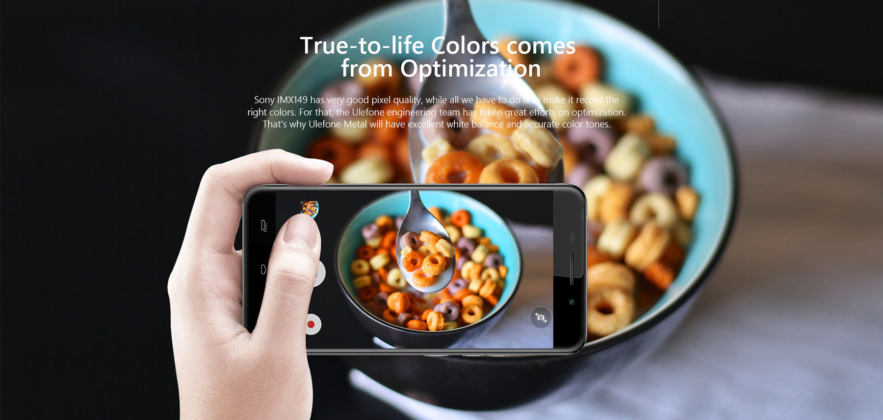 Ulefone Metal Android 6.0 5.0 inch 4G Smartphone MTK6753 Octa Core 1.3GHz 3GB RAM 16GB ROM Fingerprint Scanner GPS OTG Bluetooth 4.0
