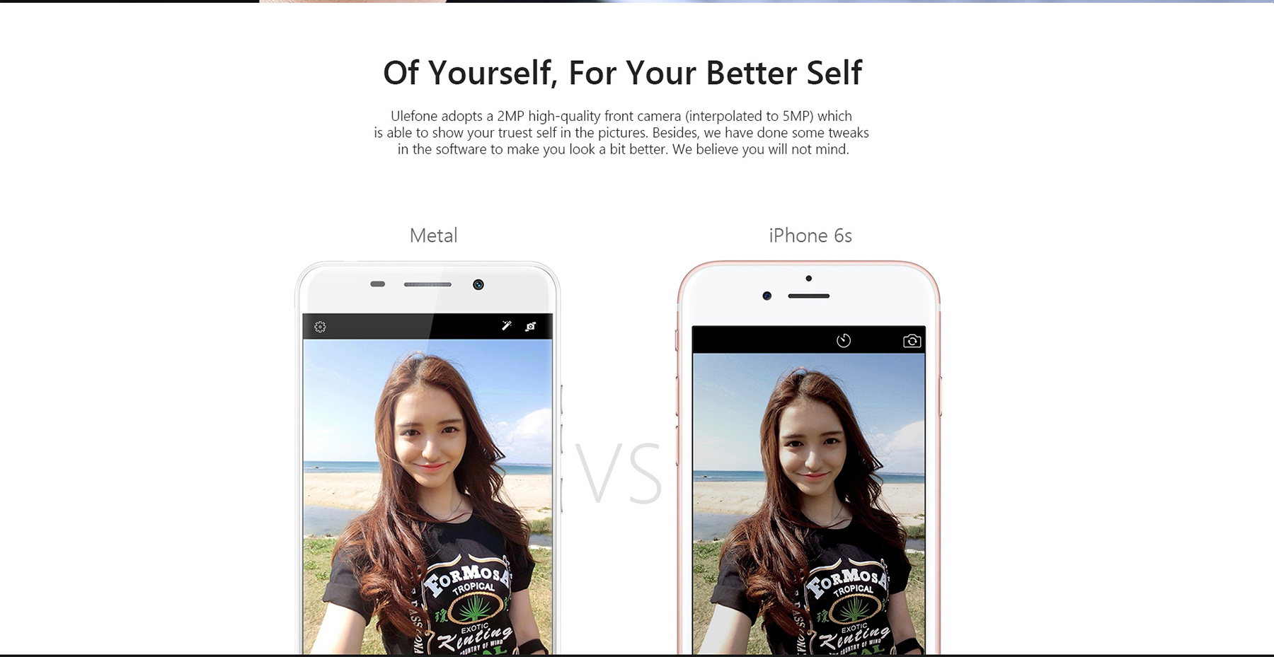 Ulefone Metal Android 6.0 5.0 inch 4G Smartphone MTK6753 Octa Core 1.3GHz 3GB RAM 16GB ROM Fingerprint Scanner GPS OTG Bluetooth 4.0